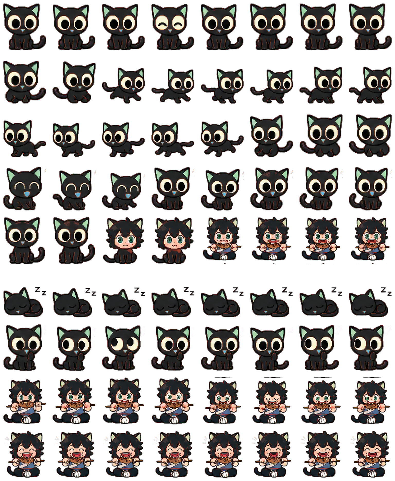 Luo Xiaohei Codex Pet - Animated Pixel Pet | Codex Pets