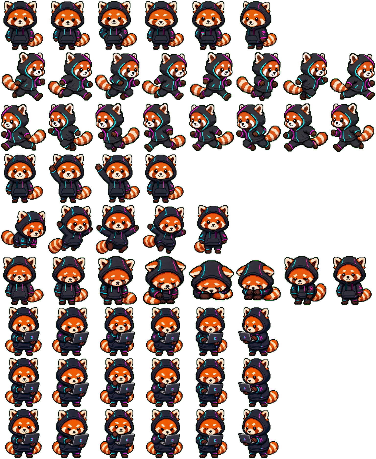 Neon Codex Pet - Animated Pixel Pet | Codex Pets